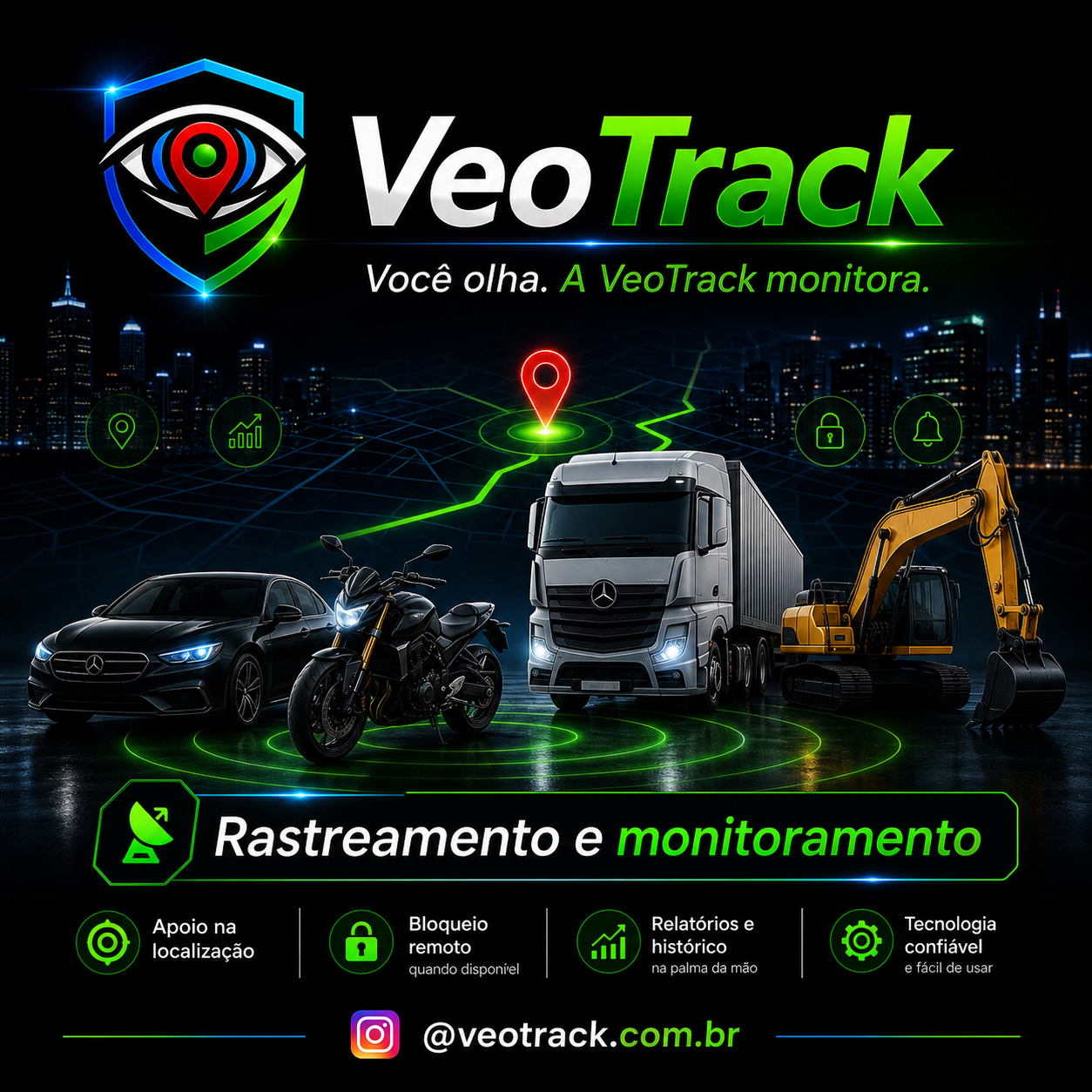 VeoTrack: rastreamento e monitoramento
